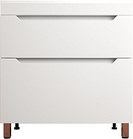 Style Line Тумба с раковиной Остин 80 белая матовая